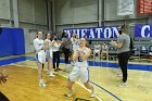 WBBall vs MIT  Wheaton College Women’s Basketball lace up for game vs MIT dedicated to “Go 4 the Goal” to eliminate Pediatric Cancer. - Photo By: KEITH NORDSTROM : Wheaton, Basketball